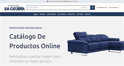 Desktop Screenshot of mueblerialaciguena.com